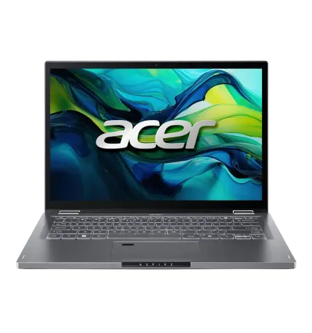 Ноутбук 14" Acer Aspire Spin 14 ASP14-51MTN, Steel Gray, Intel Core 5 120U, 16Гб/512Гб, Windows 11 Home