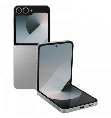 Смартфон Samsung Galaxy Flip 6, 8Гб/256Гб, Серебристый