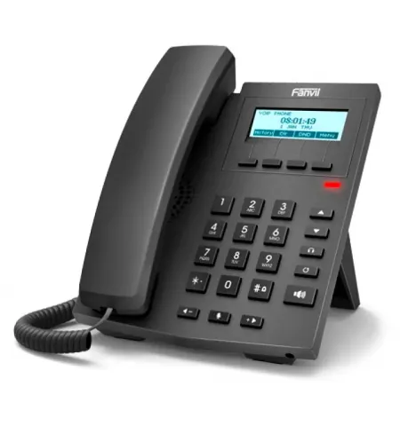 Fanvil X1P Black, VoIP phone, POE support