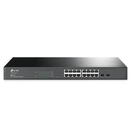 16-port Gigabit Switch  TP-LINK "T1600G-18TS", 2xSFP expansion slot