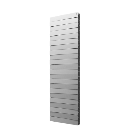 Биметаллический радиатор Royal Thermo PianoForte Tower Silver Satin 18 секций