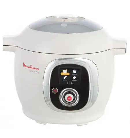 Мультиварка-скороварка Moulinex Cook4Me CE7011, Белый