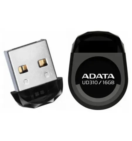 USB Flash накопитель ADATA UD310, 16Гб, Чёрный