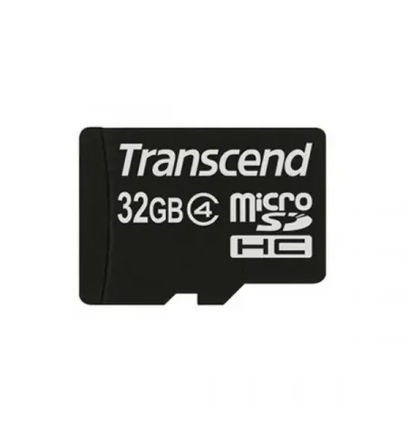 Карта памяти Transcend microSDHC Class 4, 32Гб (TS32GUSDC4)