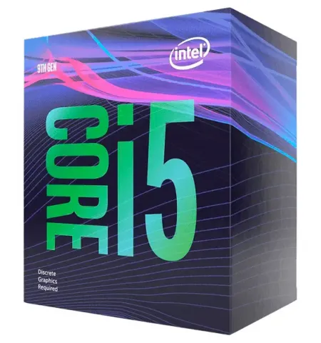 Процессор Intel Core i5-9400F, Socket LGA1151, 6x ядер, Нет встроенной графики, Кулер | Box