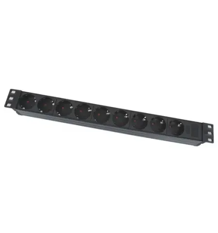 19" 1.5U power socket,  PDU02, 9 ports, 16A, 1.8M, APC Electronic