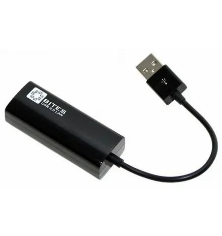 Ethernet Adapter USB RJ45 100, black color