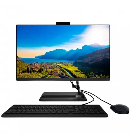 Моноблок Lenovo IdeaCentre AIO 3 24ALC6, 23,8", AMD Ryzen 5 7430U, 16Гб/512Гб, Без ОС, Чёрный