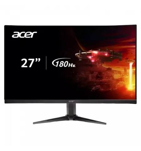 27" Игровой монитор Acer ED271UP3bmiipx, VA 2560x1440 WQHD, Чёрный