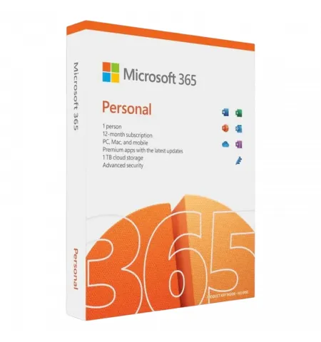 Microsoft 365 PERSONAL Russian SUBS 1YR CENTRAL