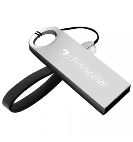 USB Flash накопитель Transcend JetFlash 520, 8Гб, Серебристый