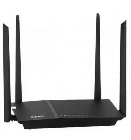 Wi-Fi AC Dual Band D-Link Router, "DIR-825/EU/R1B", 1200Mbps, Gbit Ports, MU-MIMO, USB2.0