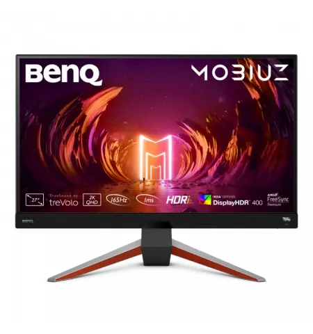 27" Игровой монитор BenQ EX2710Q, IPS 2560x1440 WQHD, Серый