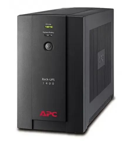 Источник бесперебойного питания APC Back-UPS BX1400UI, Линейно-интерактивный, 1400VA, Башня