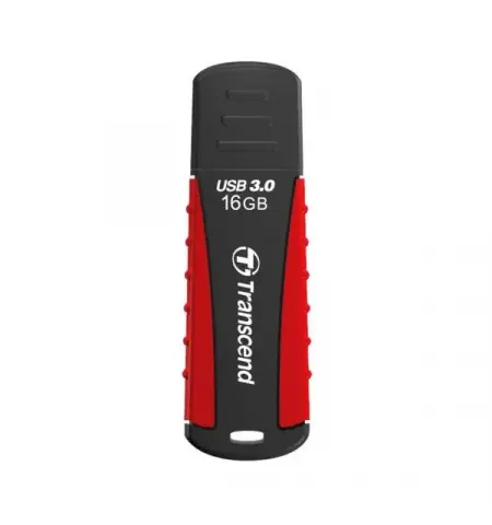 USB Flash накопитель Transcend JetFlash 810, 16Гб, Черный/Красный