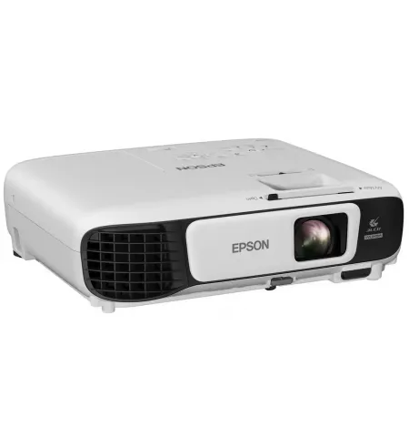 Projector Epson EB-U42; LCD, WUXGA, 3600Lum, 15000:1, 1.2x Zoom, Wi-Fi, Miracast, White/Black