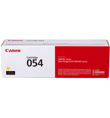 Laser Cartridge Canon 054 (3021C002), yellow (1200 pages) for LBP621Cw, LBP623Cdw, MF641Cw, MF645Cx, MF643Cdw