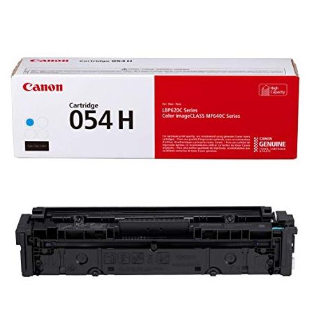 Laser Cartridge Canon 054H (3027C002), cyan (2300 pages) for LBP621Cw, LBP623Cdw, MF641Cw, MF645Cx, MF643Cdw