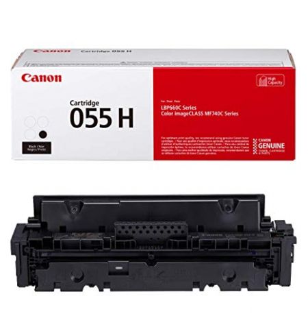 Laser Cartridge Canon 055H (3020C002), black (7600 pages) for MF742Cdw, MF744Cdw, MF746Cx, LBP663Cdw, LBP664Cx