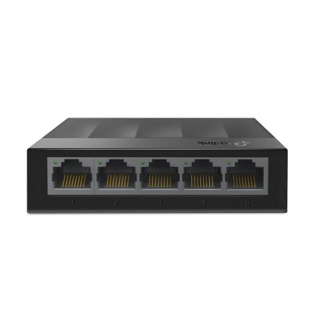 Коммутатор TP-LINK LS1005G / 5 port / Gigabit / RJ45 / plastic case, LiteWave, Green Technology