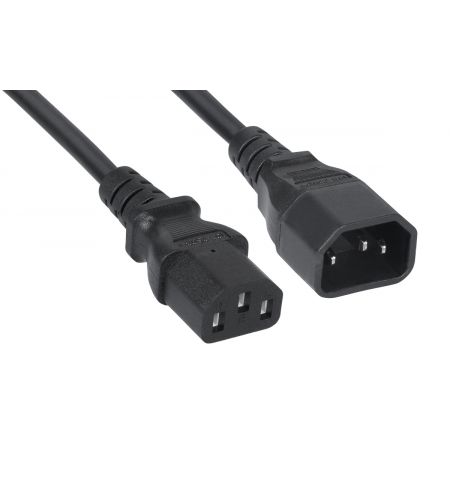 Power Extension cable PC-189-VDE, 1,8 m, for UPS, VDE approved