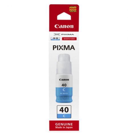 Ink Bottle Canon INK GI-40 C, Cyan, 70ml for Canon Pixma G6040, G5040,