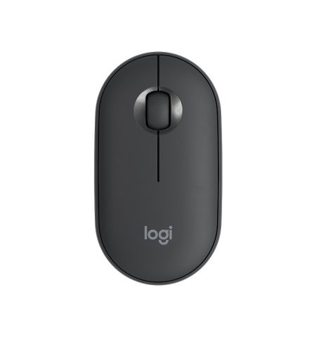 Logitech Wireless Mouse Pebble M350 Graphite, Optical Mouse for