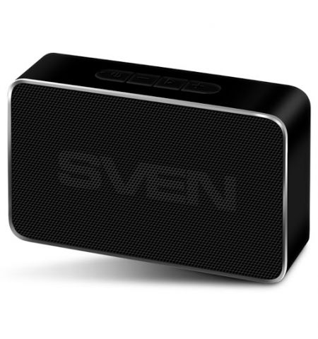 SVEN PS-85 Black, Bluetooth Portable Speaker, 5W RMS, FM tuner, USB