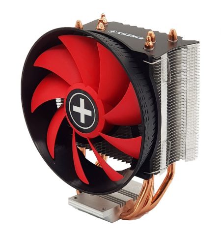 XILENCE Cooler XC029  "M403PRO", Socket 1150/1151/1155/2011/2066 & FM2+/AM3+, up to 150W, 120х120х25mm, Hydro-bearing fan, 500~1800rpm, 14.0~25.6dBA, 65.4CFM, 4pin, PWM, 3 heatpipes