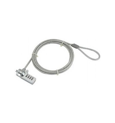 Gembird LK-CL-01 Cable lock for notebooks (4-digit combination), 4 mm steel cable