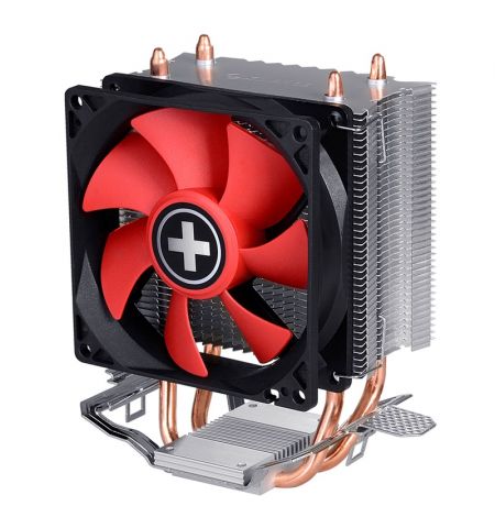 XILENCE Cooler XC025 "A402", Performance C, Socket AM4/FM2+/FM2/FM1/AM3+/AM3/AM2+/AM2 up to 130W, 92x92x25mm, PWM 600-2200 rpm, 14.0-23.8 dBA, 4pin, Aluminium Heatsink