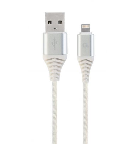 Cable USB2.0/8-pin (Lightning) Premium cotton braided - 2m - Cablexpert