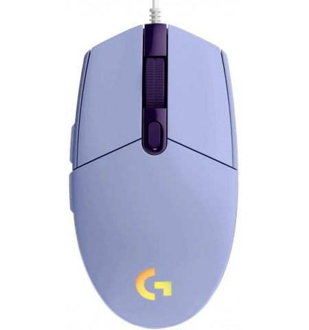 Logitech Gaming Mouse G102 LIGHTSYNC - LILAC - USB - EER - G102 LIGHTSYNC