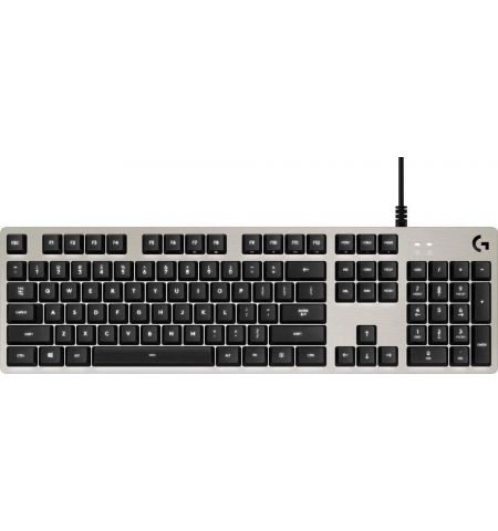 Logitech Mechanical Gaming Keyboard G413 WHITE, Backlighting RED