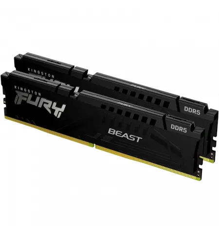 Оперативная память Kingston FURY Beast, DDR5 SDRAM, 6000 МГц, 32 Гб, KF560C30BBK2-32