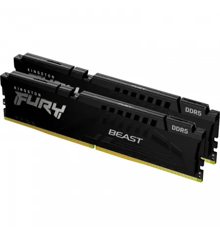 Оперативная память Kingston FURY Beast, DDR5 SDRAM, 5200 МГц, 16Гб, KF552C36BBEK2-16