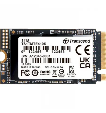 Накопитель SSD Transcend MTE410S, 1024Гб, TS1TMTE410S