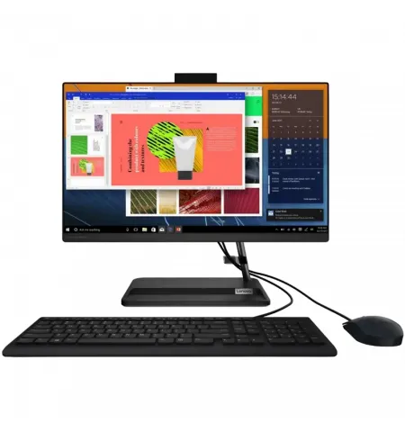 Моноблок Lenovo IdeaCentre 3 24IAP7, 23,8", Intel Core i3-1215U, 8Гб/512Гб, Без ОС, Чёрный