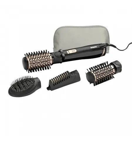 Фен-щётка BaByliss AS964ROE, 1000Вт, Чёрный