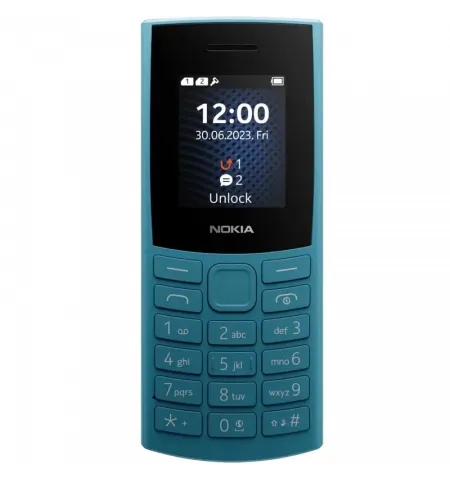 Мобильный телефон Nokia 105 4G (2023), Ocean Blue