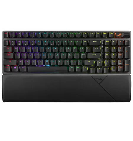 Клавиатура ASUS ROG Strix Scope II 96, Проводное / беспроводное, Чёрный