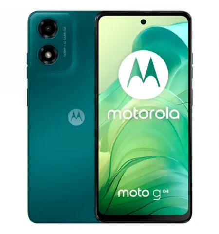 Смартфон Motorola Moto G04, 4Гб/64Гб, Alpine Green