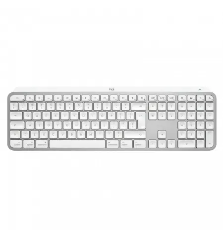 Клавиатура Logitech MX Keys S for Mac, Беспроводное, Pale Gray