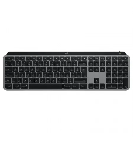 Клавиатура Logitech MX Keys S for Mac, Беспроводное, Космический серый