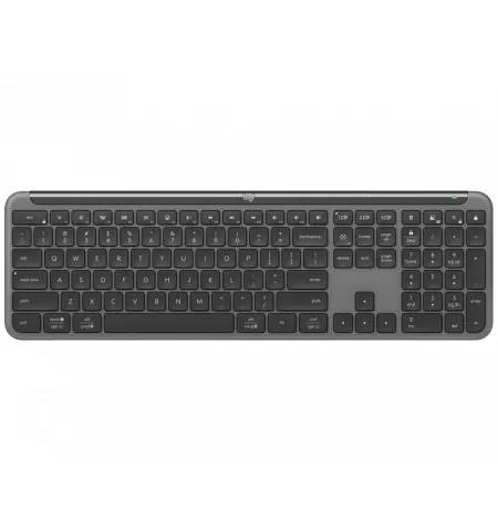 Клавиатура Logitech K950, Беспроводное, Графитовый