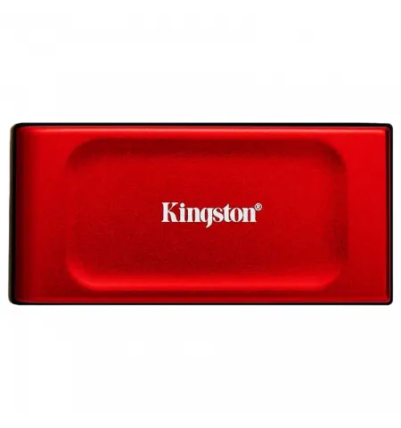 Внешний портативный SSD накопитель Kingston XS1000, 1 ТБ, Красный (SXS1000R/1000G)