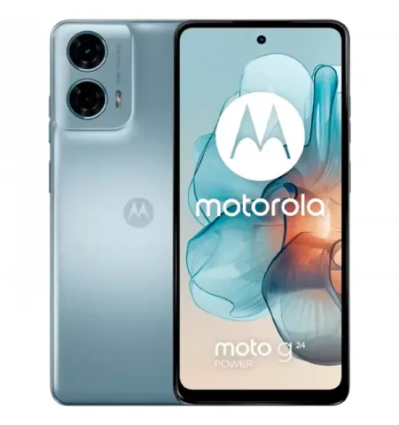 Смартфон Motorola Moto G24 Power, 8Гб/256Гб, Glacier Blue