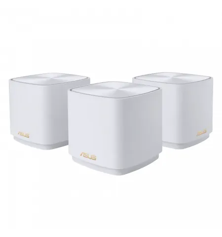 Домашняя Mesh Wi-Fi система ASUS ZenWiFi XD5 (W-3-PK), Wi-Fi, Белый