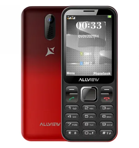 Мобильный телефон Allview M20 Luna, Красный | Черный