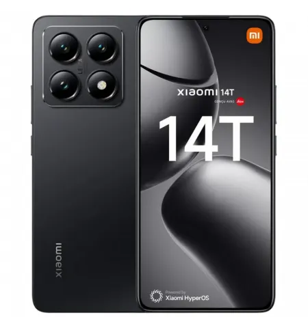 Смартфон Xiaomi 14T, 12Гб/256Гб, Titan Black